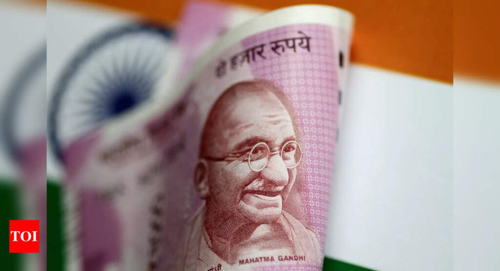 Rupee falls to all-time low of 80.15 against US dollar in early trade - Times of India