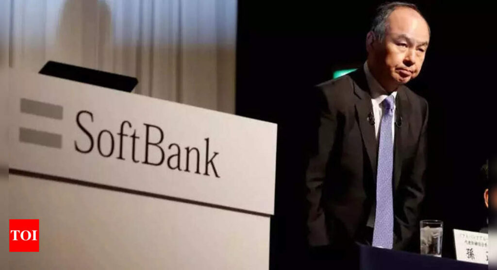 SoftBank plans Vision Fund job cuts after record net loss - Times of India