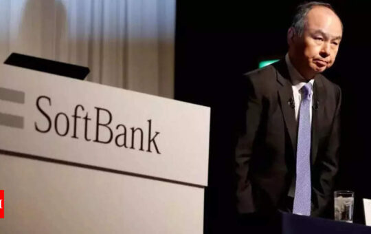 SoftBank plans Vision Fund job cuts after record net loss - Times of India