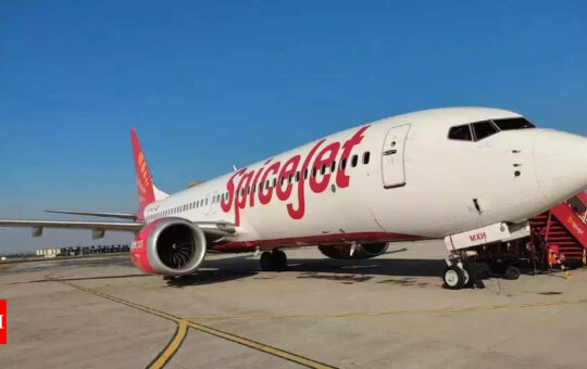 SpiceJet Airlines: SpiceJet enters into settlement agreement with aircraft lessor Goshawk Aviation, affiliates | India Business News - Times of India