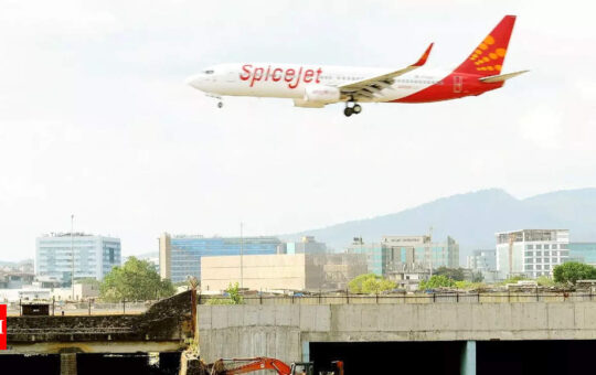 SpiceJet News: SpiceJet plane's tyre bursts while landing | India Business News - Times of India