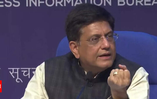 Talks on free trade agreement wit UK moving at faster pace: Piyush Goyal - Times of India