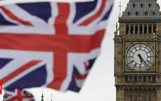 UK economy shrank record 11% in 2020, worst since 1709 - Times of India