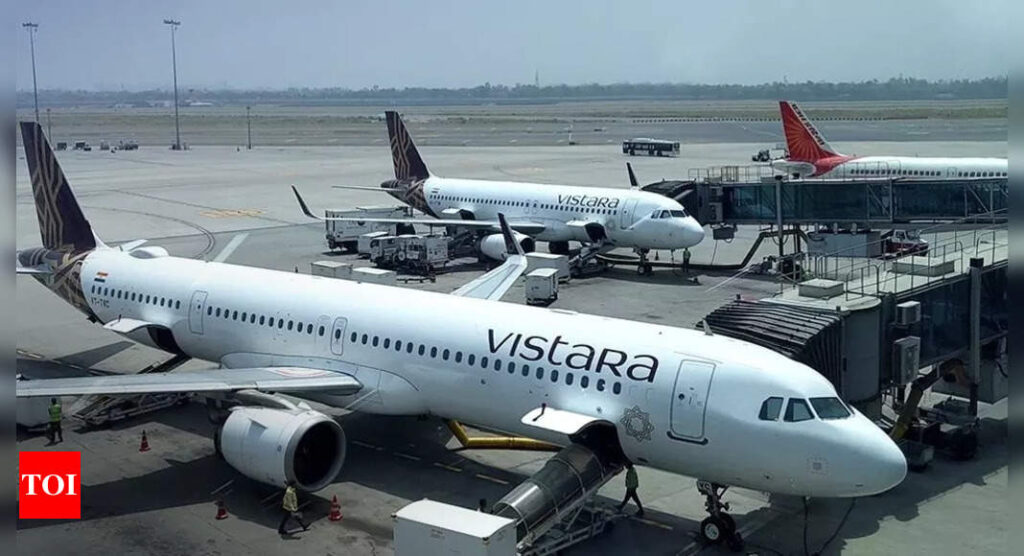 Vistara 2nd in market share with 10%, behind IndiGo's 59% - Times of India