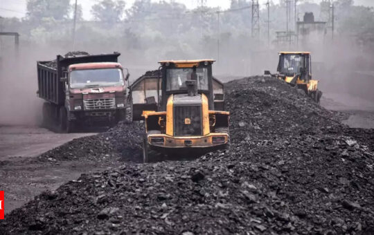 India's coal output remains below estimate at 58 MT in August - Times of India