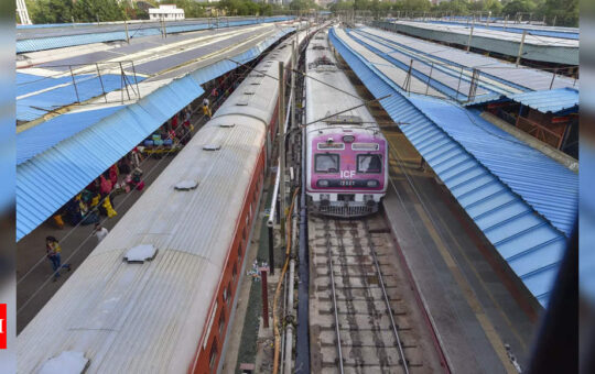 Key rail factories miss production targets for coaches, wheels, locos; Officials blame Ukraine war - Times of India