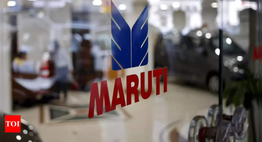 Maruti Suzuki's total sales up 26% to 1,65,173 units in August - Times of India
