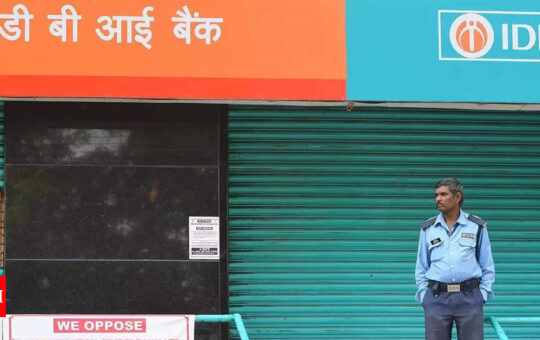 RBI sets stage for government, LIC stake sale in IDBI Bank - Times of India