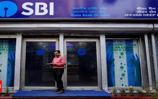 SBI revises FY23 growth forecast to 6.8% from 7.5% - Times of India