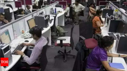 Service sector activity gains steam, job growth rise max in 14 years – Times of India