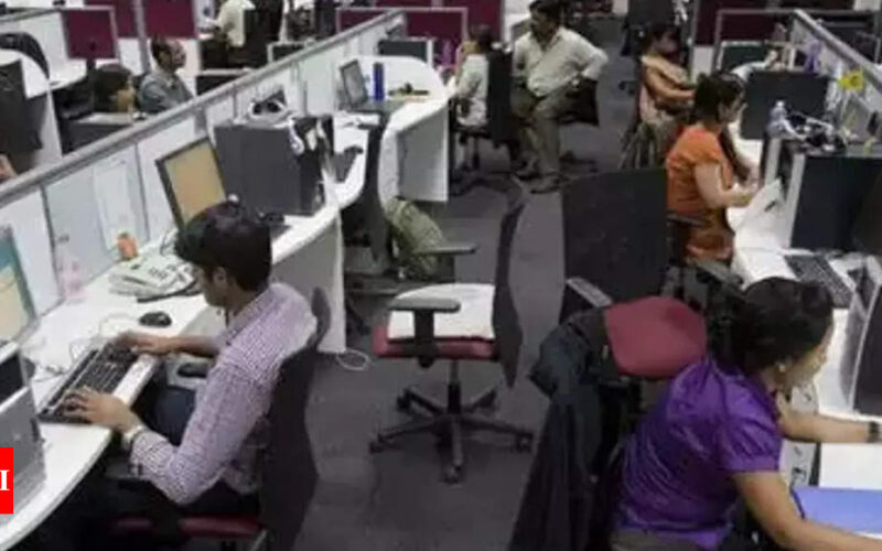 Service sector activity gains steam, job growth rise max in 14 years - Times of India