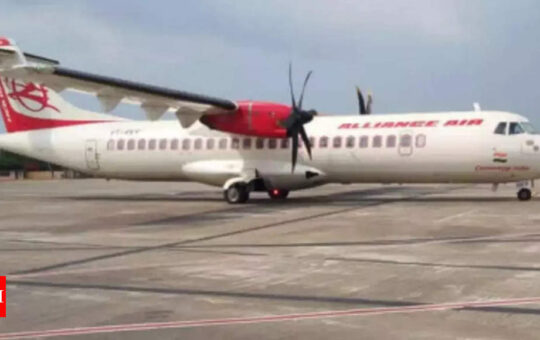 Several Alliance Air pilots go on strike over pay issue - Times of India