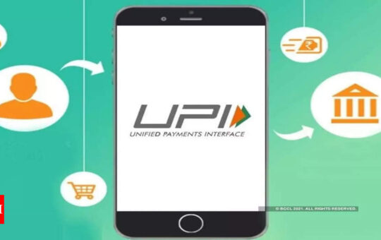 UPI News: UPI transaction value touches Rs 10.73 lakh crore in Aug | India Business News - Times of India