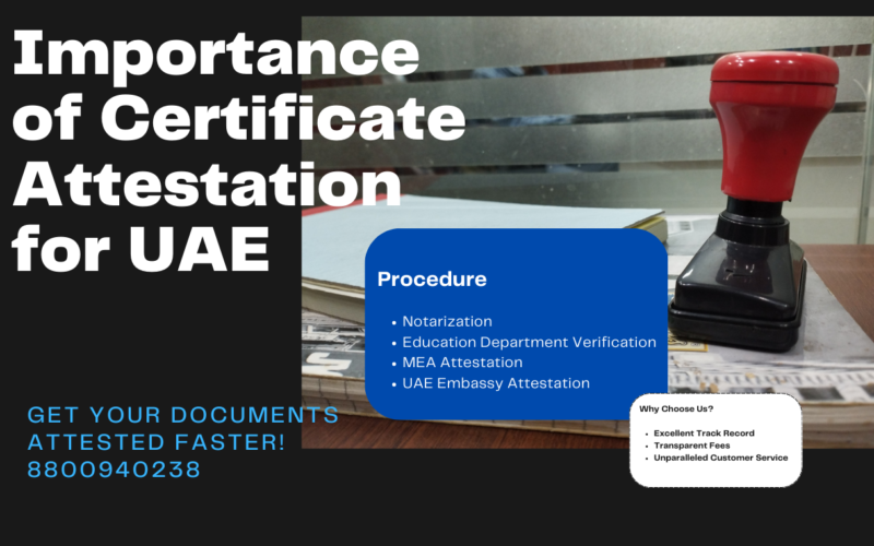 Importance of Certificate Attestation for UAE