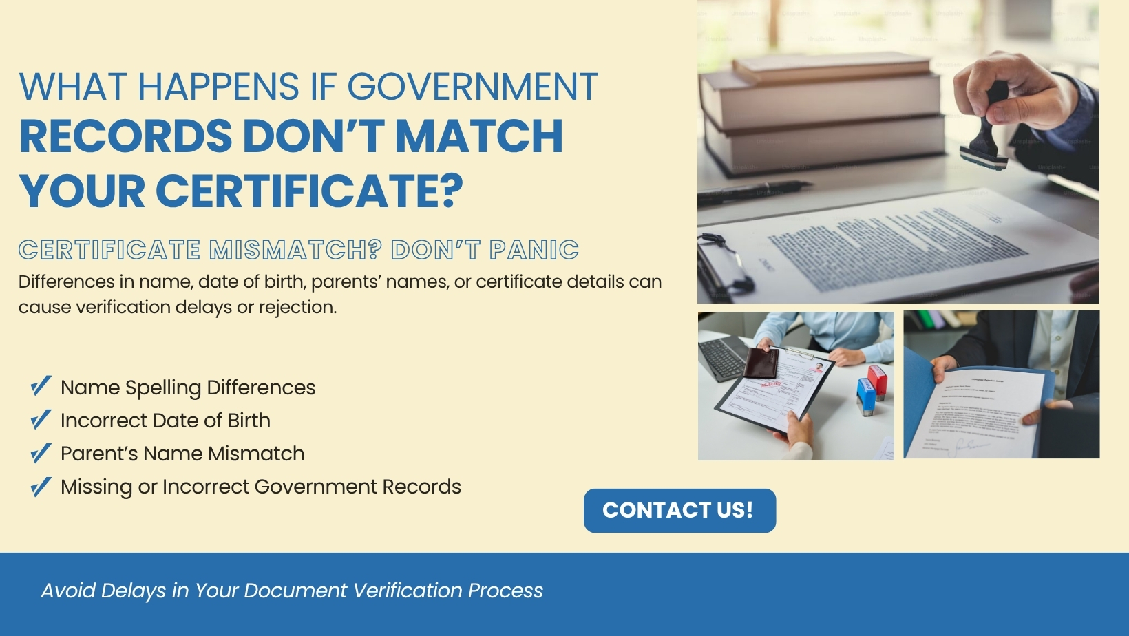 Certificate Attestation in Delhi, Mumbai, Chennai