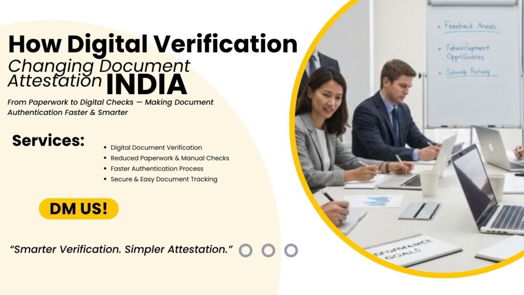 Document Attestation in Delhi, Mumbai, Chennai