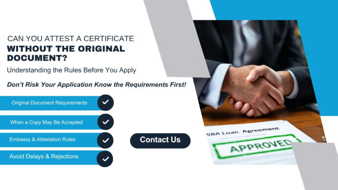 Certificate Attestation in Delhi, Mumbai, Chennai