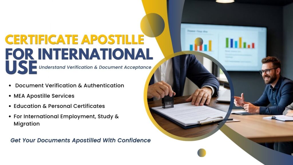 Certificate Apostille in Hyderabad, Bangalore
