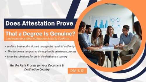 Does Attestation Prove That a Degree Is Genuine? Understanding What Attestation Actually Confirms