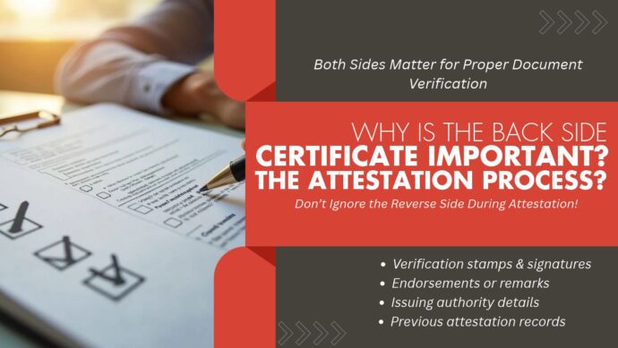 Certificate Attestation Agent In Delhi, Mumbai