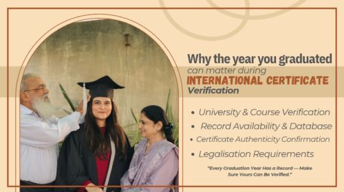 Why the Year You Graduated Can Matter During International Certificate Verification